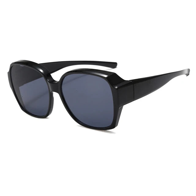 Levoire | Fit Sur Lunettes De Soleil Noir Gris