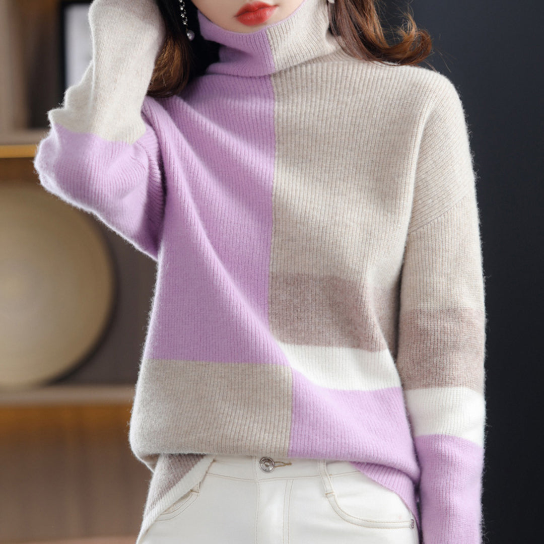 Levoire | Pull pour femmes pour une chaleur stylée Lilas Taille unique