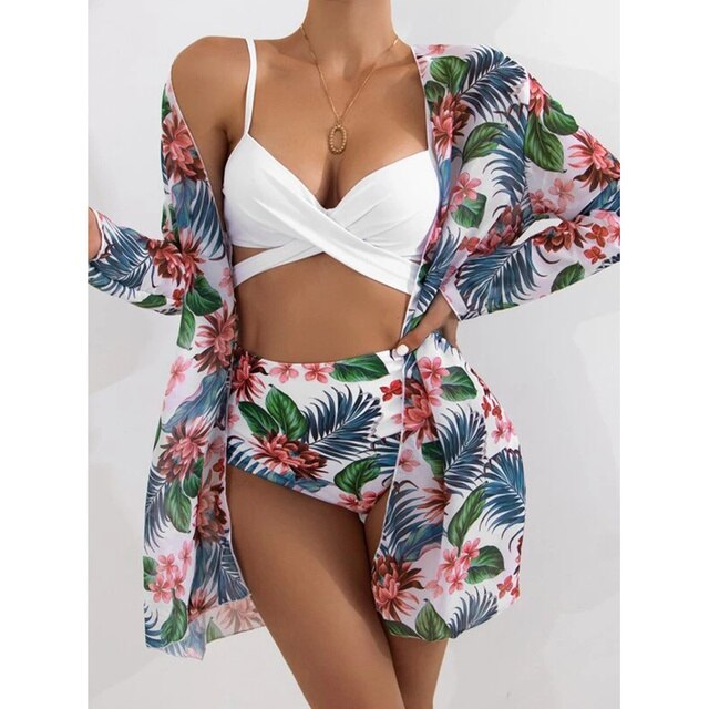 Levoire | Maillots De Bain À Motifs Floraux Rosa