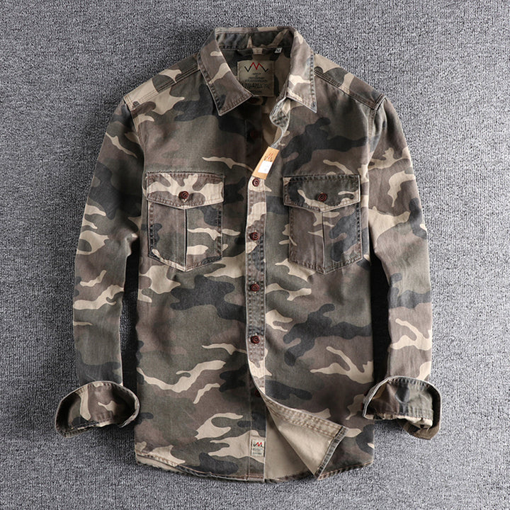 Levoire | Chemise Camouflage À Poches