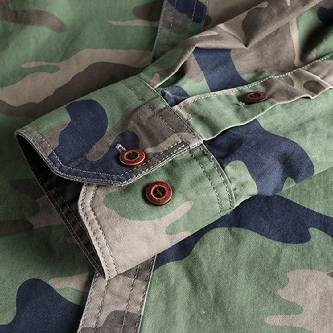 Levoire | Chemise Camouflage À Poches