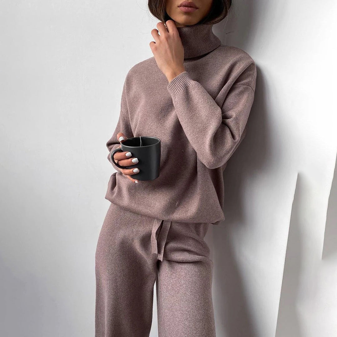 Levoire | Ensemble De Pull À Col Montant Pour Femmes