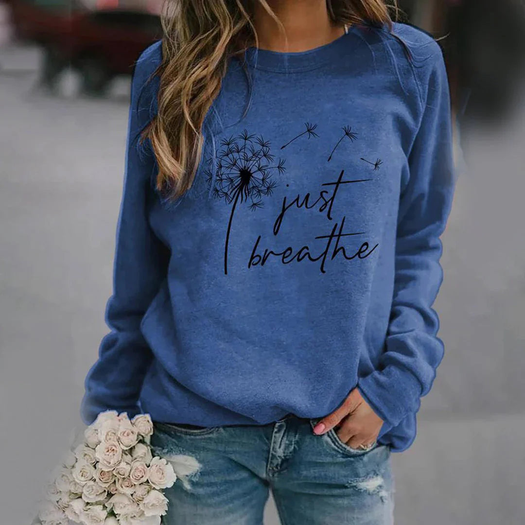 Levoire | Just Breathe Pull Bleu