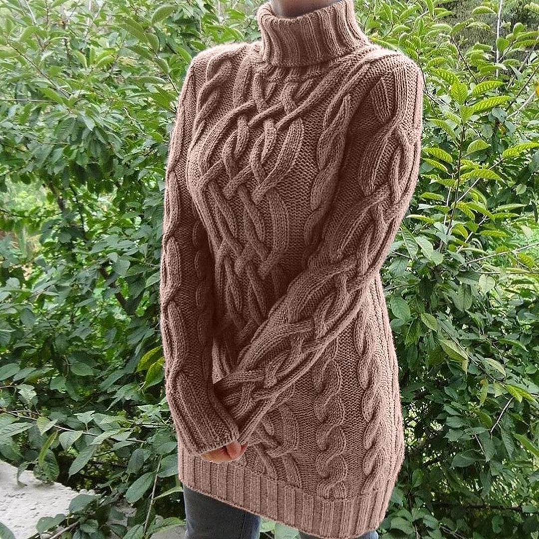 Levoire | Chic Pulls À Col Roulé Pour Femmes Khaki