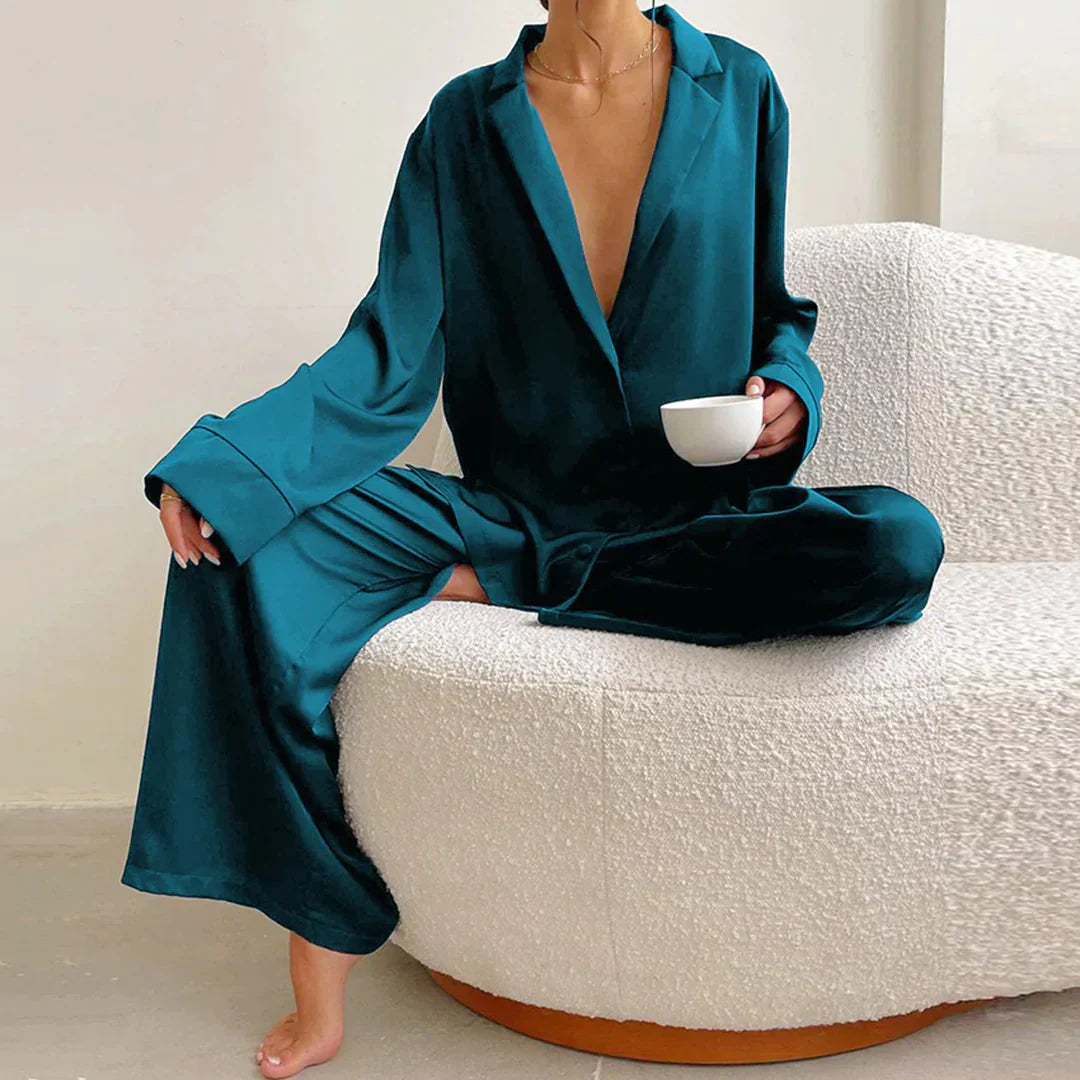 Levoire | Série De Pyjamas Pour Femmes Syaaninsininen