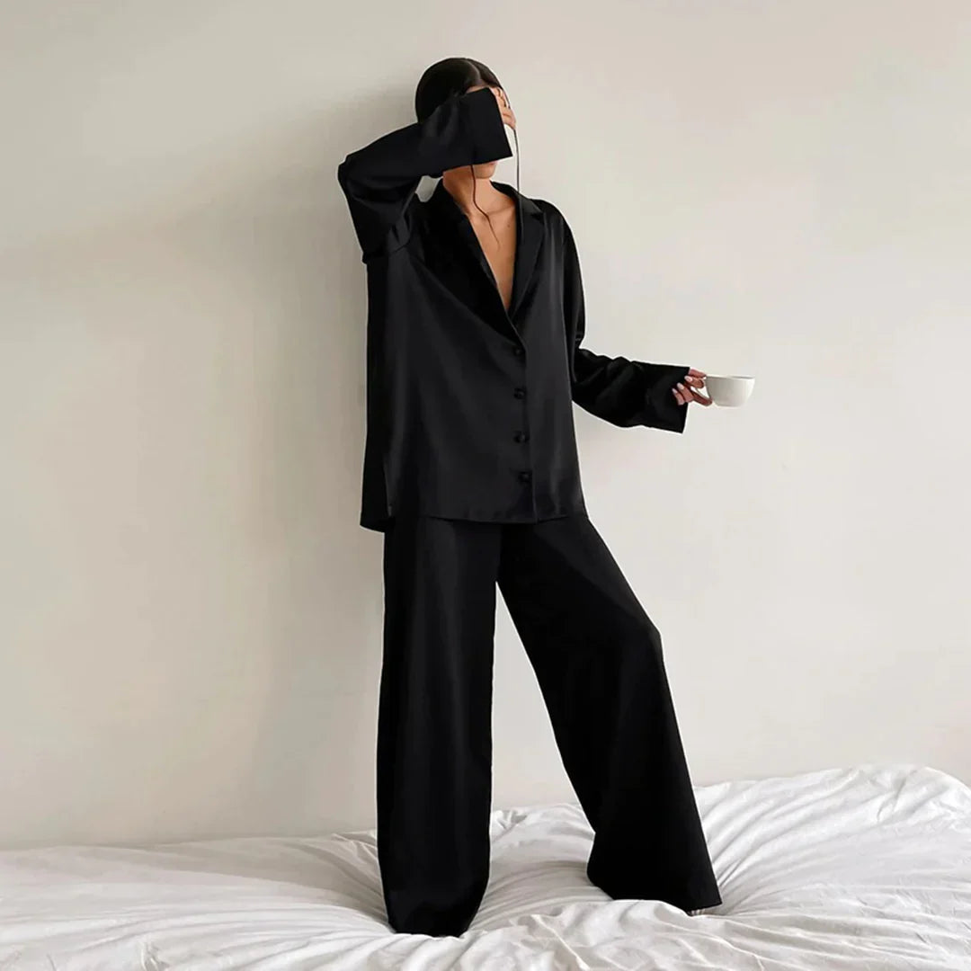 Levoire | Série De Pyjamas Pour Femmes Noir