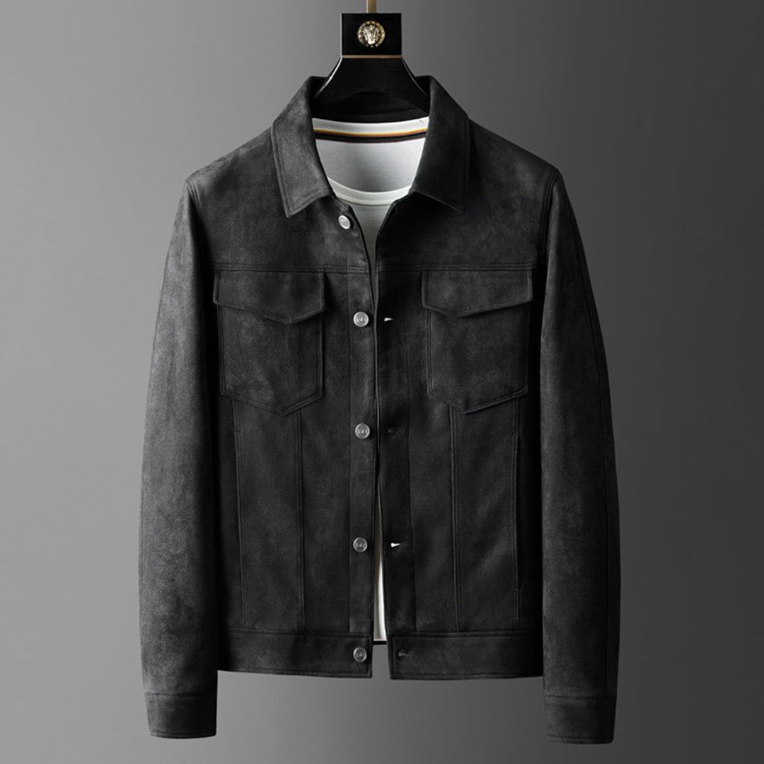 Levoire | Veste De Streetwear Décontractée Pour Hommes Noir