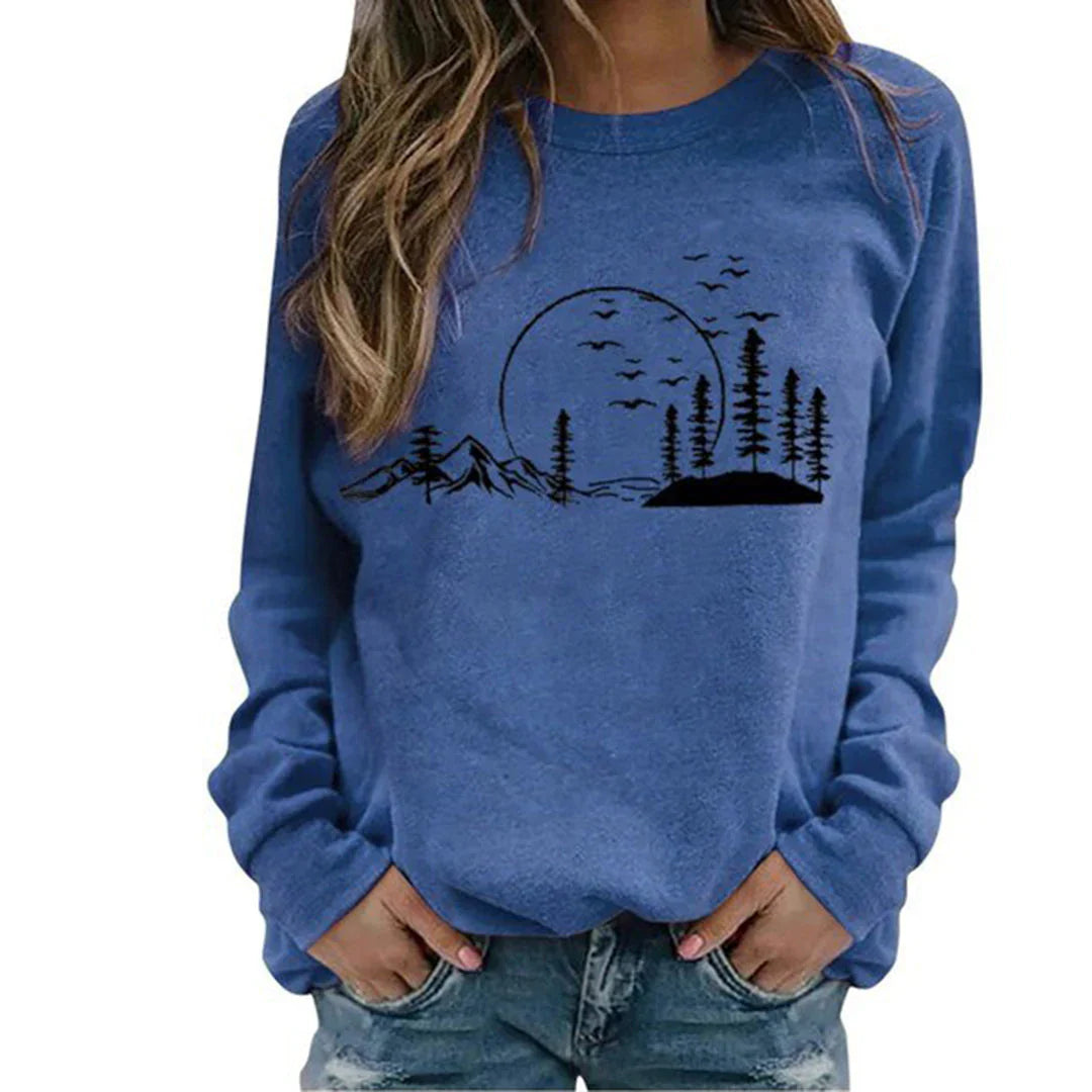 Levoire | Pull Confortable Pour Femmes Bleu