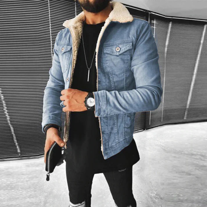 Levoire | Veste En Jean Élégante Bleu