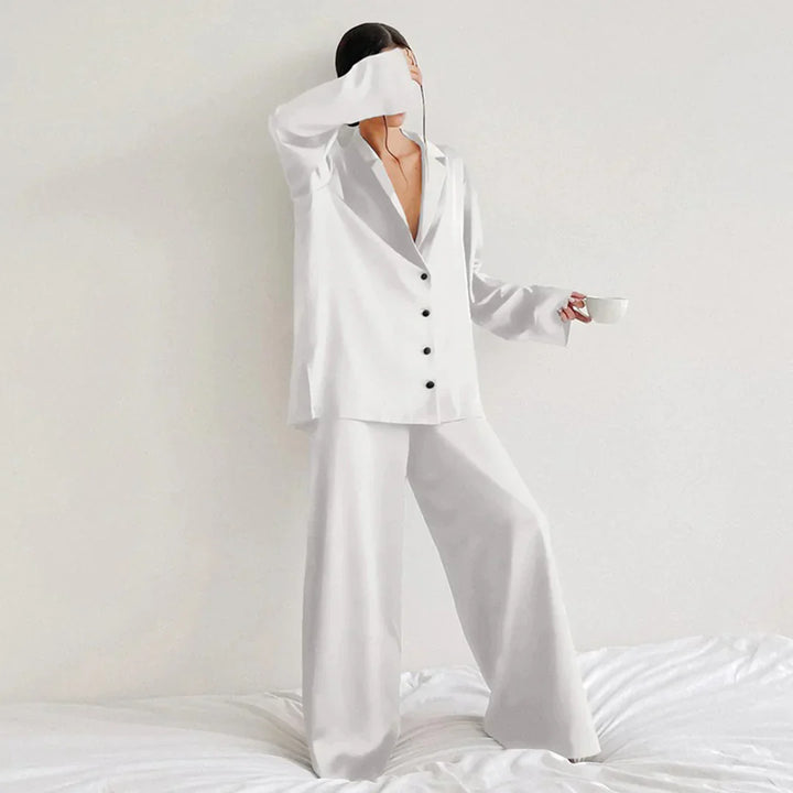 Levoire | Série De Pyjamas Pour Femmes Blanc