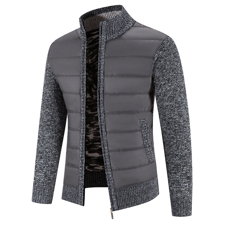 Levoire | Veste À Manches Longues Confortable Avec Zip Et Poches Gris foncé