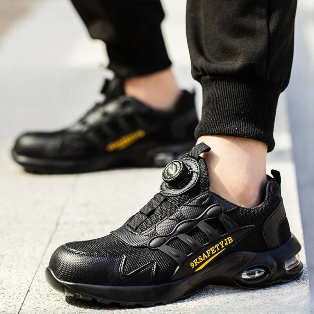 Levoire | Chaussures De Sécurité Suspendues Avec Semelle 3D Et Verrouillage Rotatif Pour Hommes