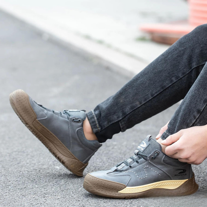 Levoire | Chaussures De Sécurité Durables Avec Une Semelle Très Robuste Pour Hommes Gris