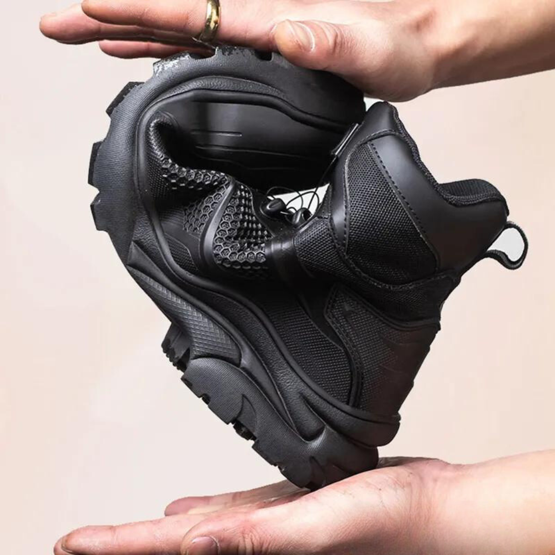 Levoire | Chaussures De Sécurité Suspendues Avec Semelle 3D Et Verrouillage Rotatif Pour Hommes