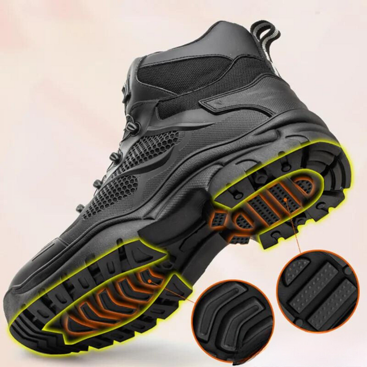Levoire | Chaussures De Sécurité Suspendues Avec Semelle 3D Et Verrouillage Rotatif Pour Hommes