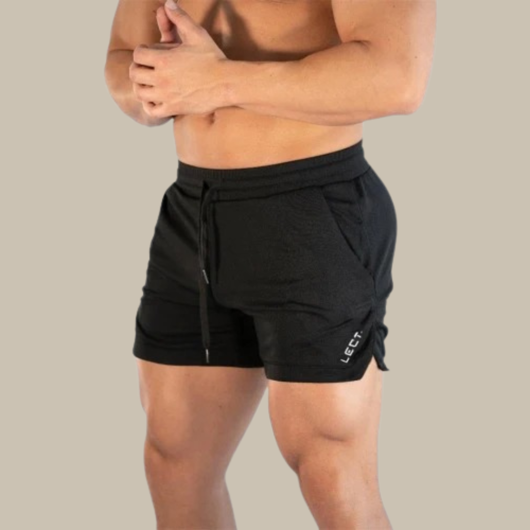 Levoire | Shorts De Bain Sportifs Pour Hommes À Jambes Courtes noir