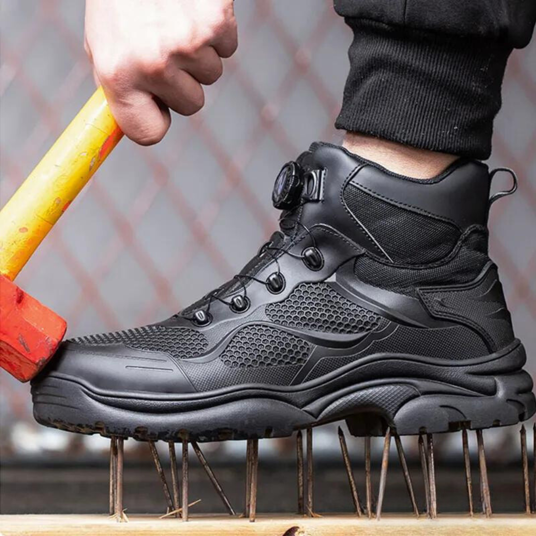 Levoire | Chaussures De Sécurité Suspendues Avec Semelle 3D Et Verrouillage Rotatif Pour Hommes