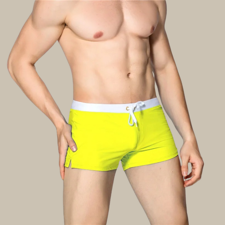 Levoire | Pantalons Mini Séchant Rapidement Avec Élasthanne jaune