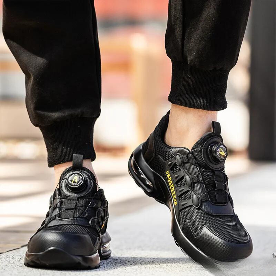 Levoire | Chaussures De Sécurité Légères Avec Trou De Lacet Et Semelle Amortissante Pour Hommes