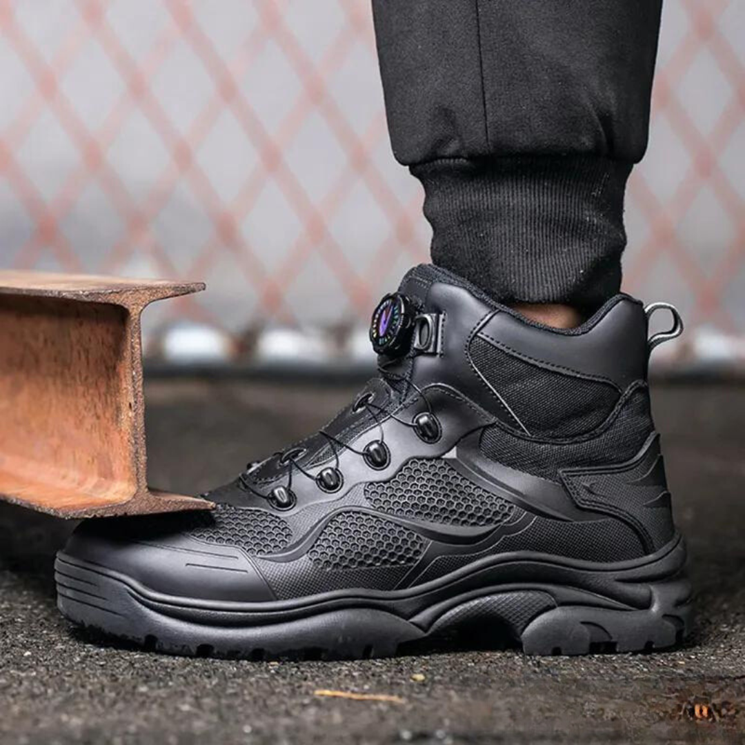Levoire | Chaussures De Sécurité Suspendues Avec Semelle 3D Et Verrouillage Rotatif Pour Hommes