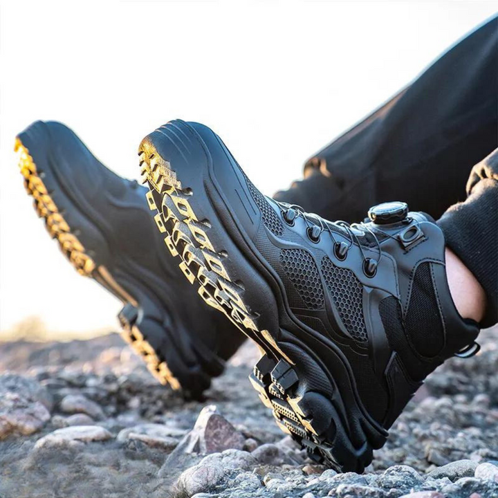 Levoire | Chaussures De Sécurité Suspendues Avec Semelle 3D Et Verrouillage Rotatif Pour Hommes