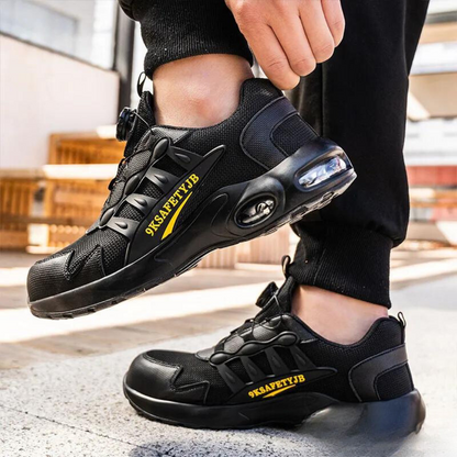 Levoire | Chaussures De Sécurité Légères Avec Trou De Lacet Et Semelle Amortissante Pour Hommes