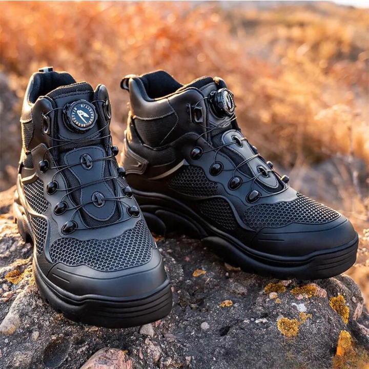 Levoire | Chaussures De Sécurité Suspendues Avec Semelle 3D Et Verrouillage Rotatif Pour Hommes
