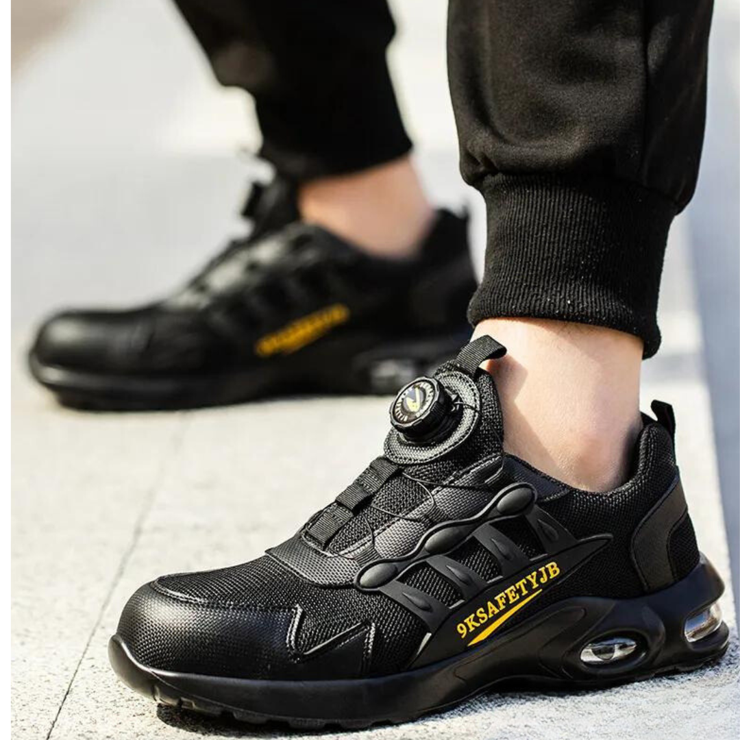Levoire | Chaussures De Sécurité Légères Avec Trou De Lacet Et Semelle Amortissante Pour Hommes