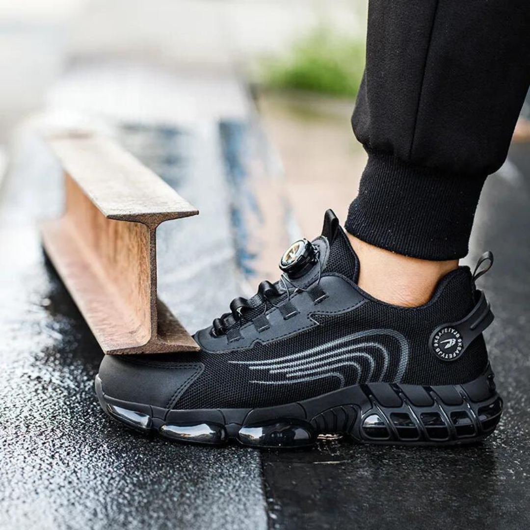 Levoire | Chaussures De Sécurité Suspendues Avec Semelle 3D Et Verrouillage Rotatif Pour Hommes