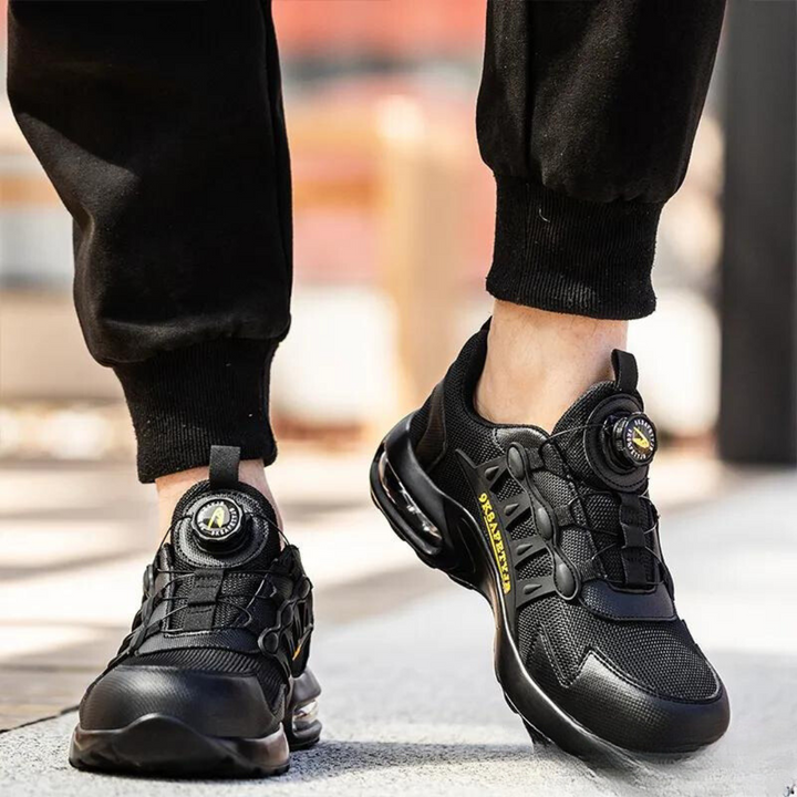 Levoire | Chaussures De Sécurité Suspendues Avec Semelle 3D Et Verrouillage Rotatif Pour Hommes