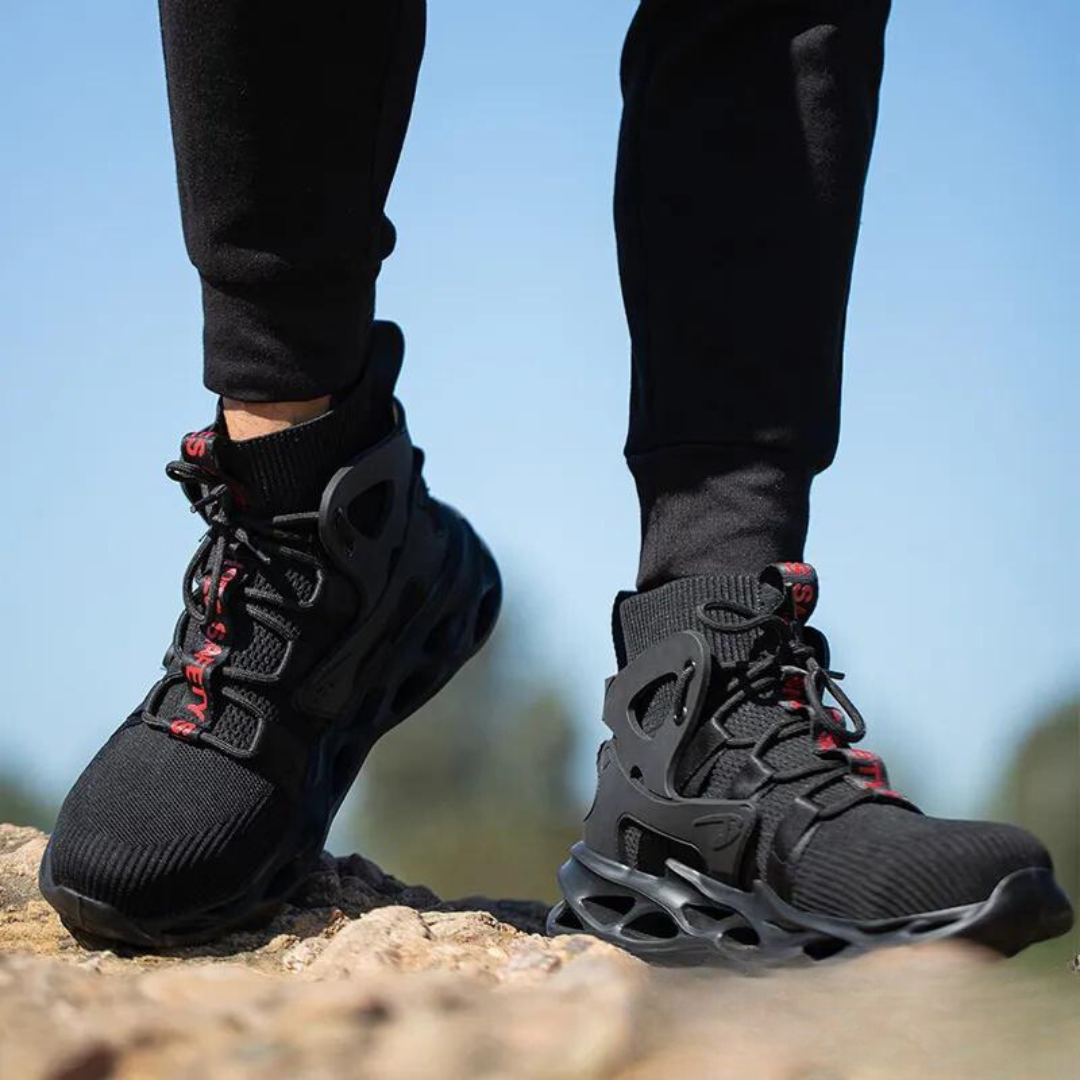 Levoire | Protecteurs De Demi-Taille Chaussures De Sécurité Avec Semelle Et Cheville Renforcées Pour Hommes