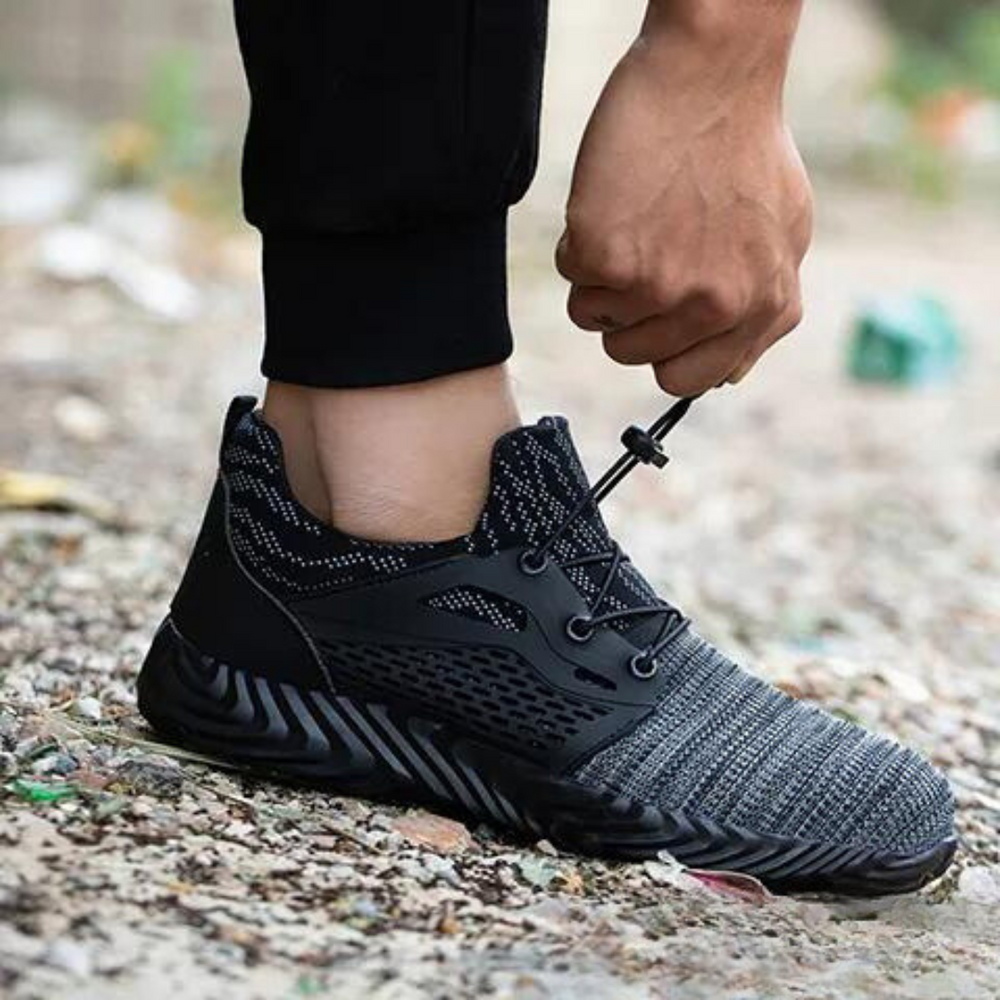 Levoire | Bottes De Sécurité Respirantes À Lacets Pour Femmes Et Hommes