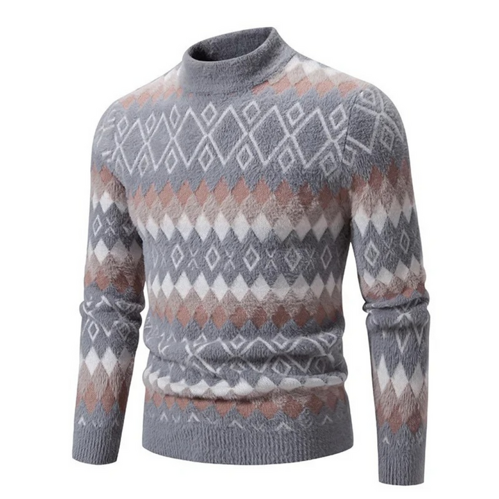 Levoire | Long Sleeve Sweatshirt With Round Neck For A Casual Style Gris