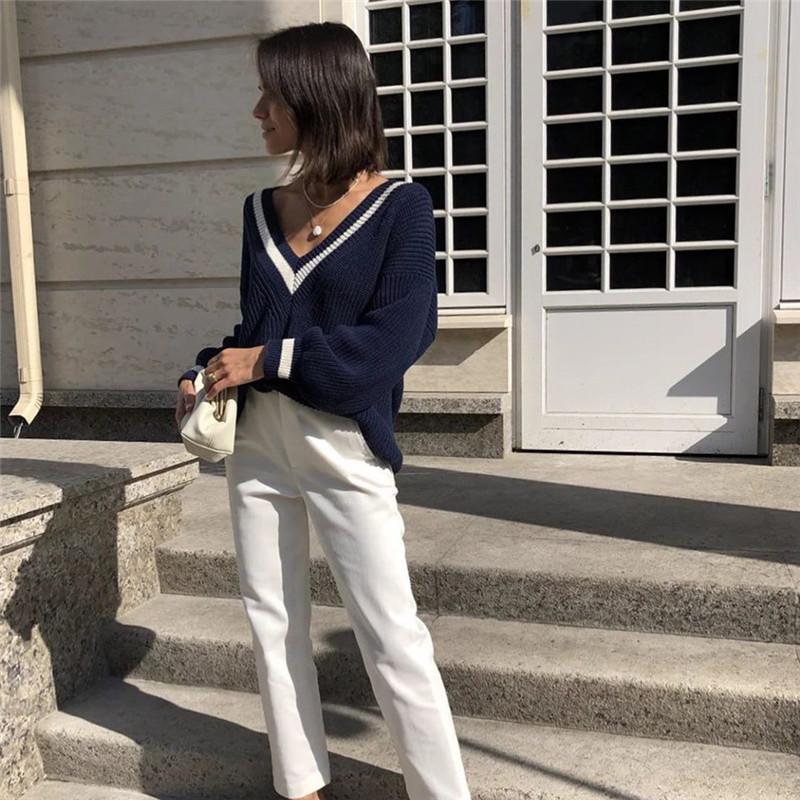 Levoire | manches longues V neck