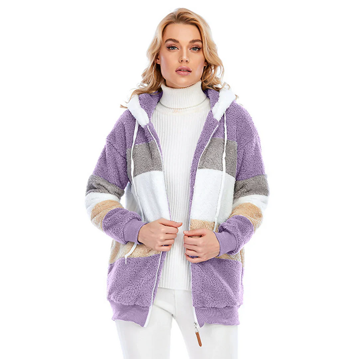 Levoire | Veste Douce Et Chaude Lilas
