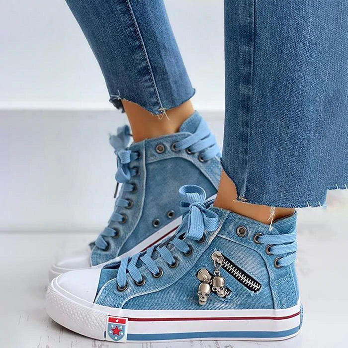 Levoire | Baskets Tendance Confortables Pour Femmes Bleu clair