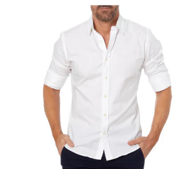 Levoire | Chemise Élégante À Coupe Slim Blanc