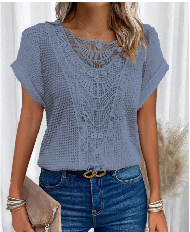 Levoire | Haut Pour Dames Bleu ciel