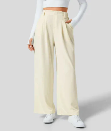 Levoire | Pantalon Ample Pour Toutes Occasions Beige