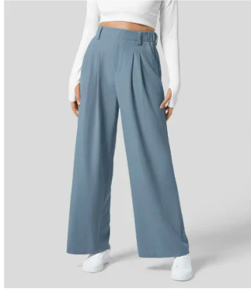 Levoire | Pantalon Ample Pour Toutes Occasions Bleu clair