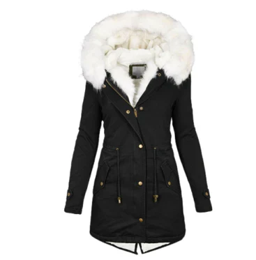 Levoire | Parka D'Hiver Pour Femmes Noir