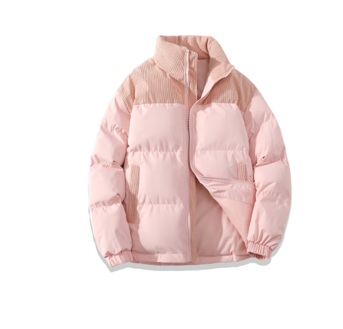 Levoire | Veste D'Hiver Chaude Au Design Moderne Rose