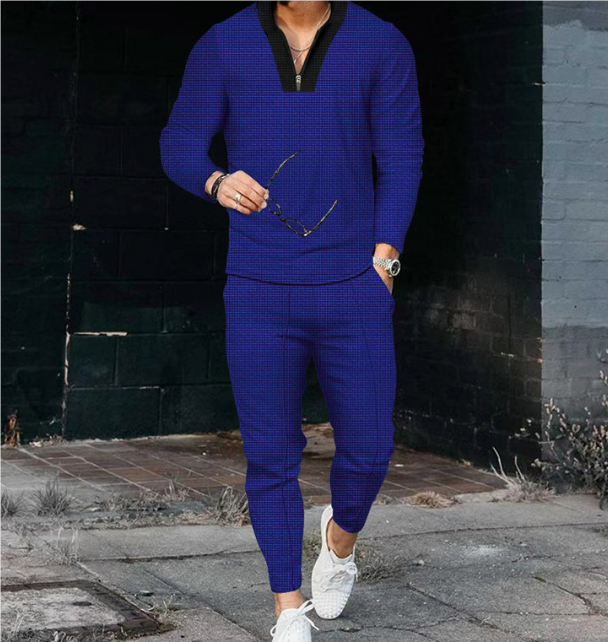 Levoire | Costume Moderne Pour Homme Bleue