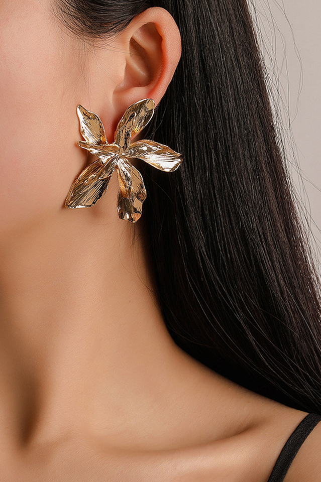 Levoire | Grandes Boucles D'Oreilles Fleuries