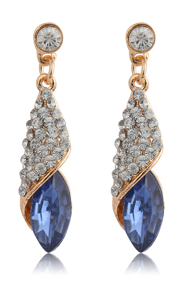 Levoire | Pendentif En Cristal Boucles D'Oreilles Lilas