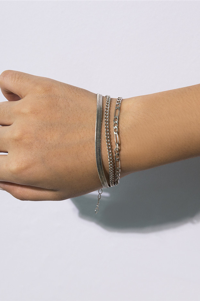 Levoire | Jupe Moniker Bracelet Chaîne Dorée Pour Femmes