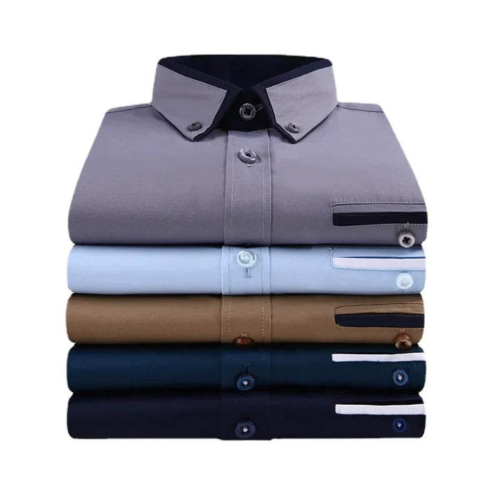 Levoire | Chemise À Manches Longues Stylée Pour Hommes