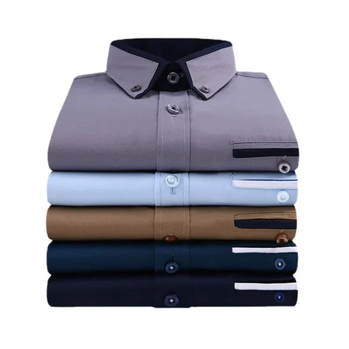 Levoire | Chemise À Manches Longues Stylée Pour Hommes