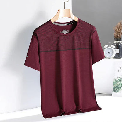 Levoire | T-Shirt Dri-Fit Actif Hommes Rouge
