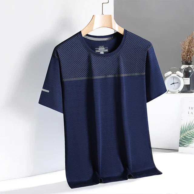 Levoire | T-Shirt Dri-Fit Actif Hommes Marine Bleu